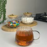 لیوان شیاردار پیرکس