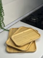 سینی مستطیل بامبو کد 0545 - تصویر 2