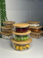 ظرف نگهدارنده درب بامبو - تصویر 4