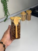 بانکه پیرکس مربع قاشق دار قطر ۶سانت