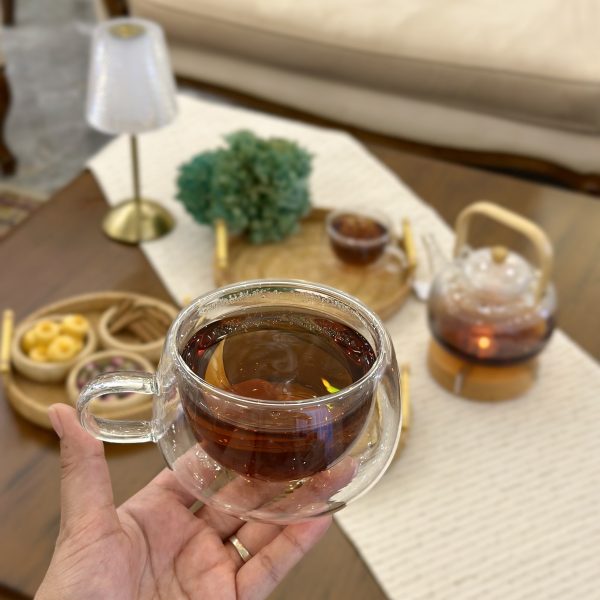لیوان دوجداره پیرکس