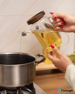 روغن ریز پیرکس با درب چوبی - تصویر 3